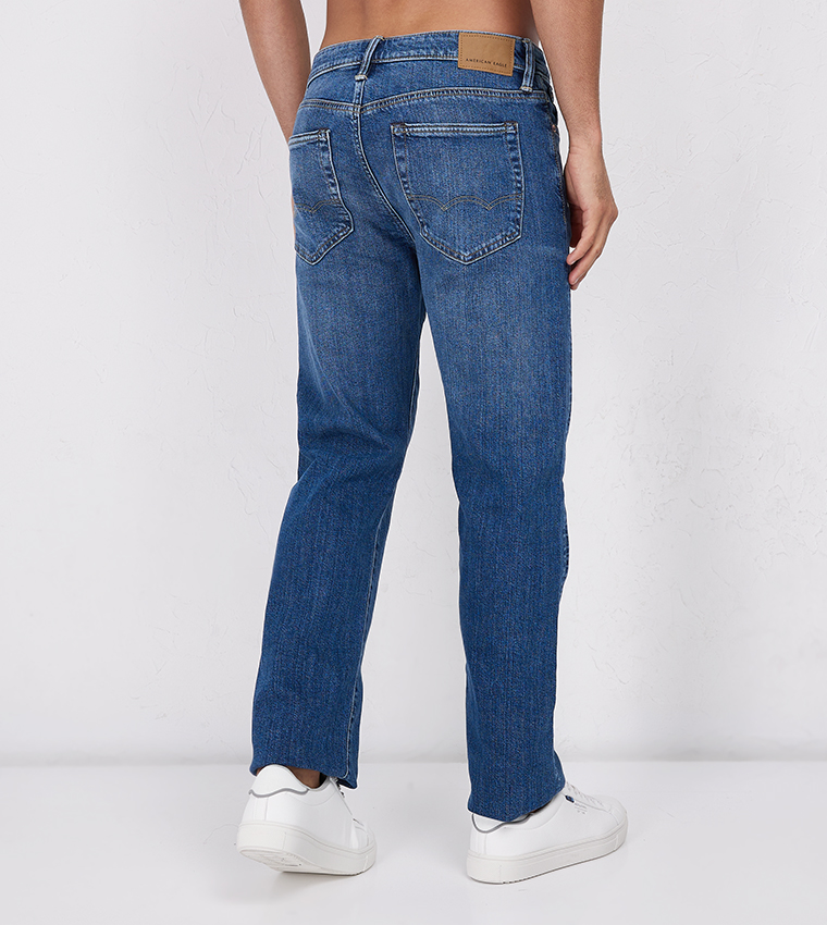 Flex Relaxed Straight Fit Jeans