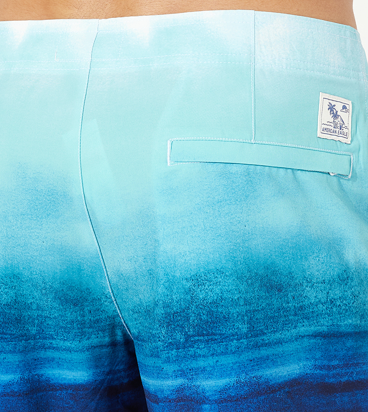 Classic Drawstring Waist Swim Shorts