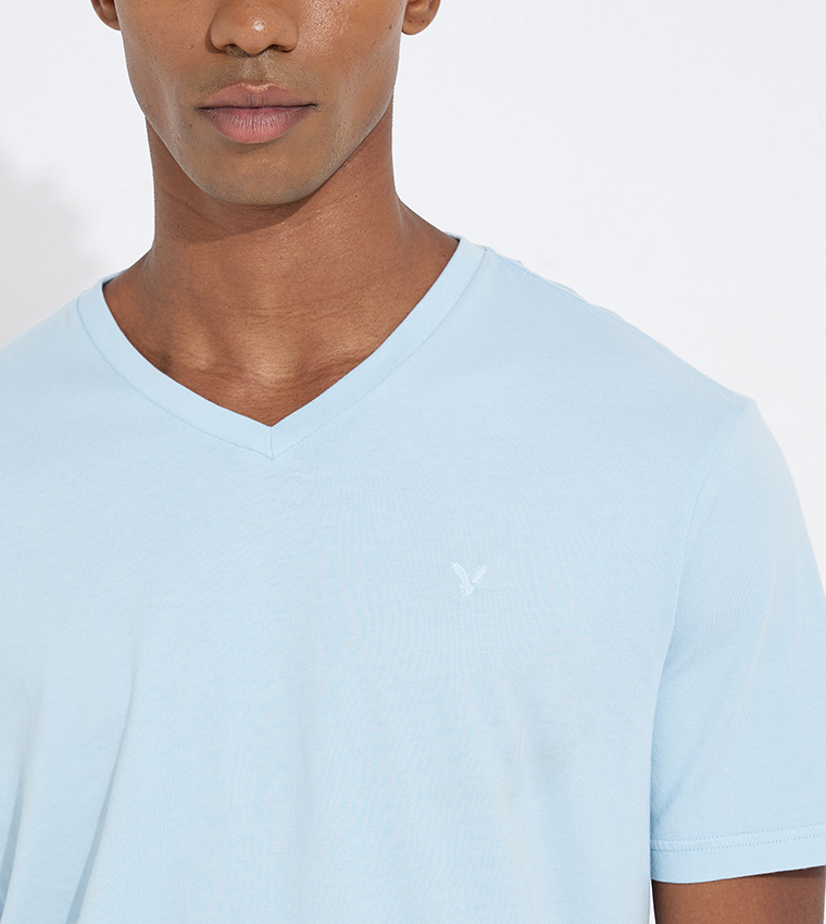 V-Neck Short Sleeves T-Shirt