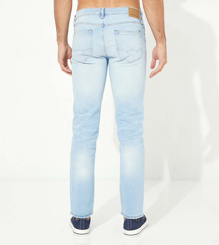 AirFlex Slim Fit Faded Jeans