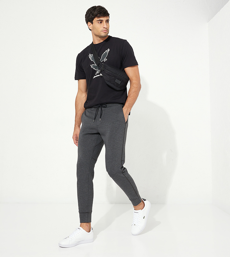 American eagle grey on sale joggers