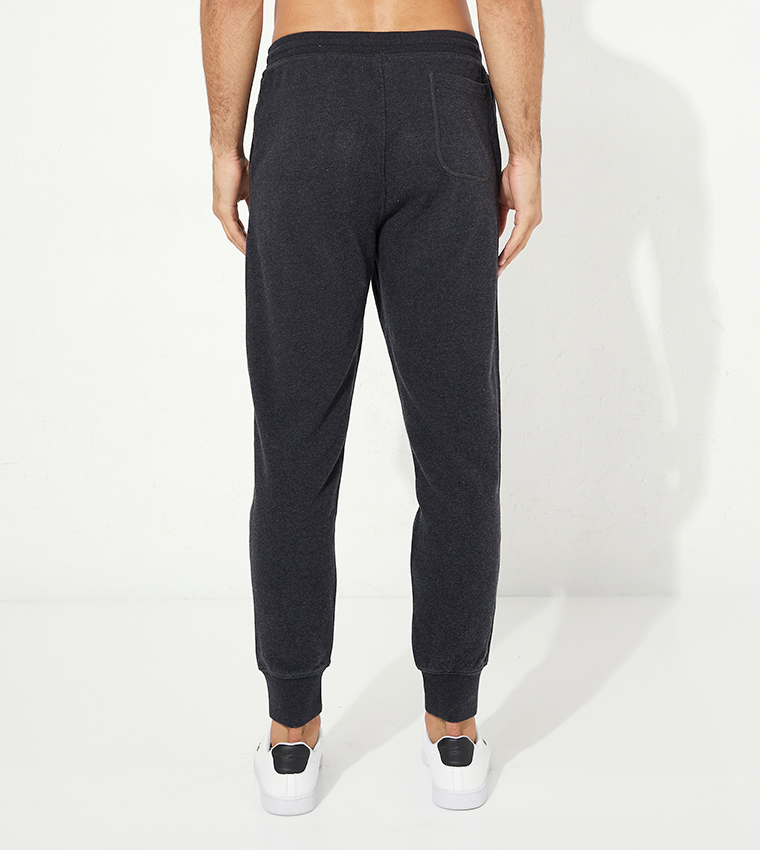 American eagle hot sale black joggers