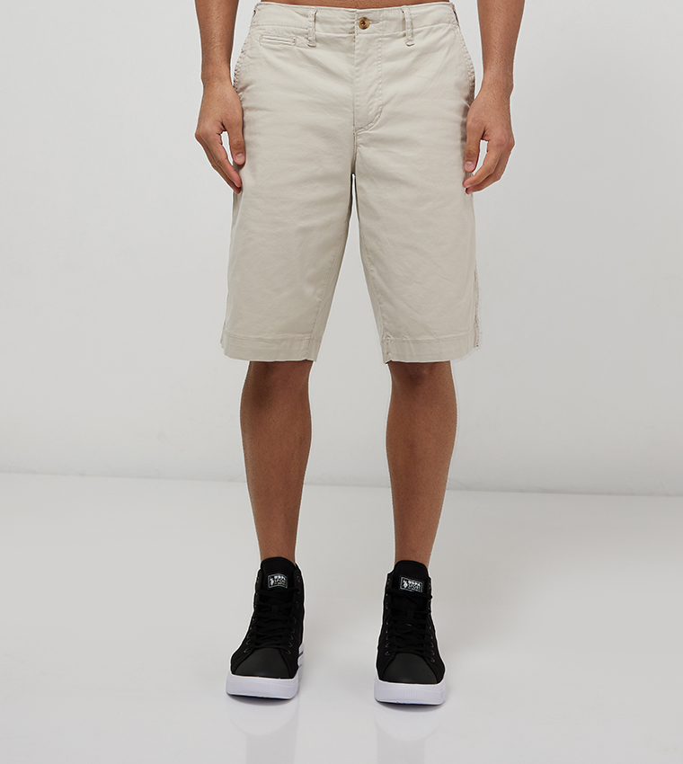 Solid Regular Fit Shorts