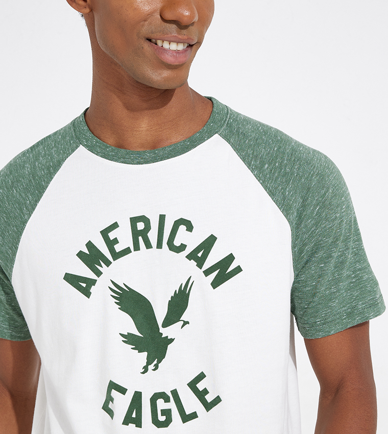 American eagle hotsell green t shirt