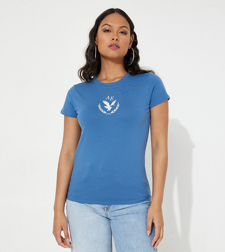 Logo Printed Short Sleeves Classic T-Shirt