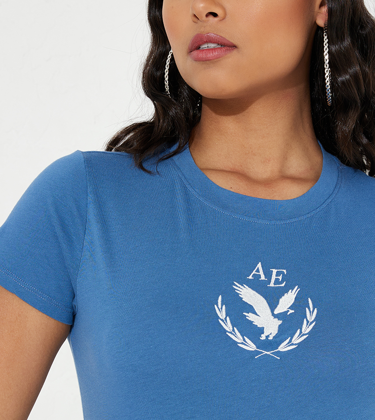 Logo Printed Short Sleeves Classic T-Shirt