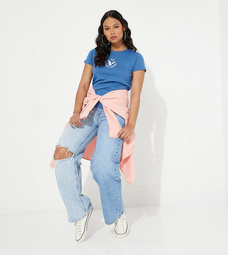 Logo Printed Short Sleeves Classic T-Shirt