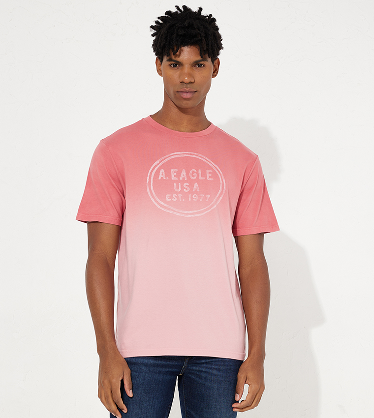 Logo Printed Crew Neck T-Shirt