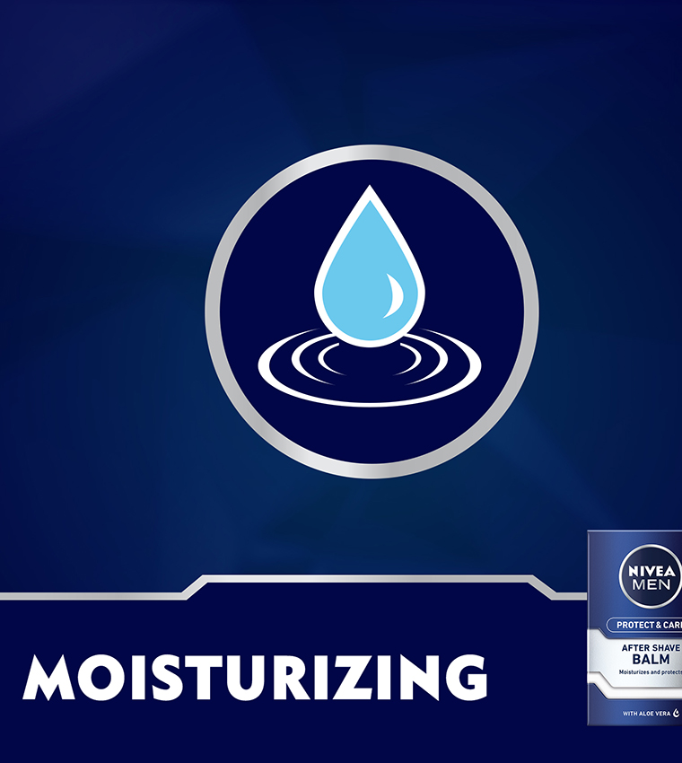 NIVEA MEN Protect & Care After Shave Balsam – 3x100 Ml – Mit Aloe Vera & Pro Vitamin B5 – Beruhigt Und Pflegt Nach Der Rasur