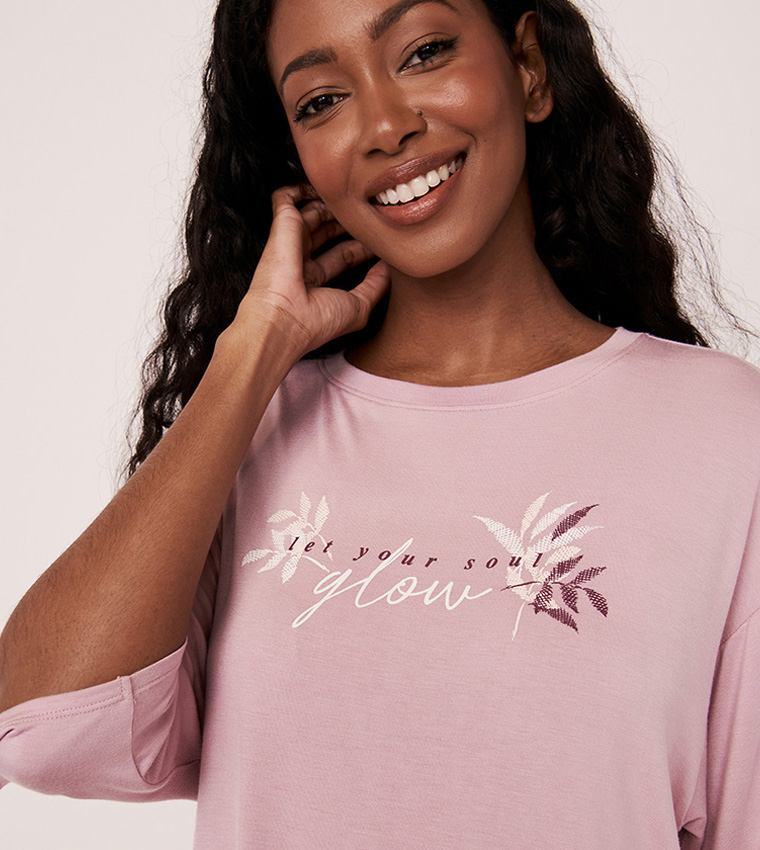 T shirt la deals vie en rose