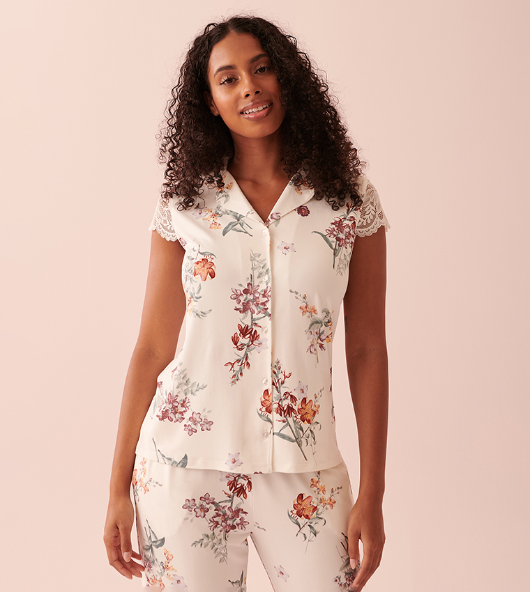 Super Soft Lace Sleeve Shirt