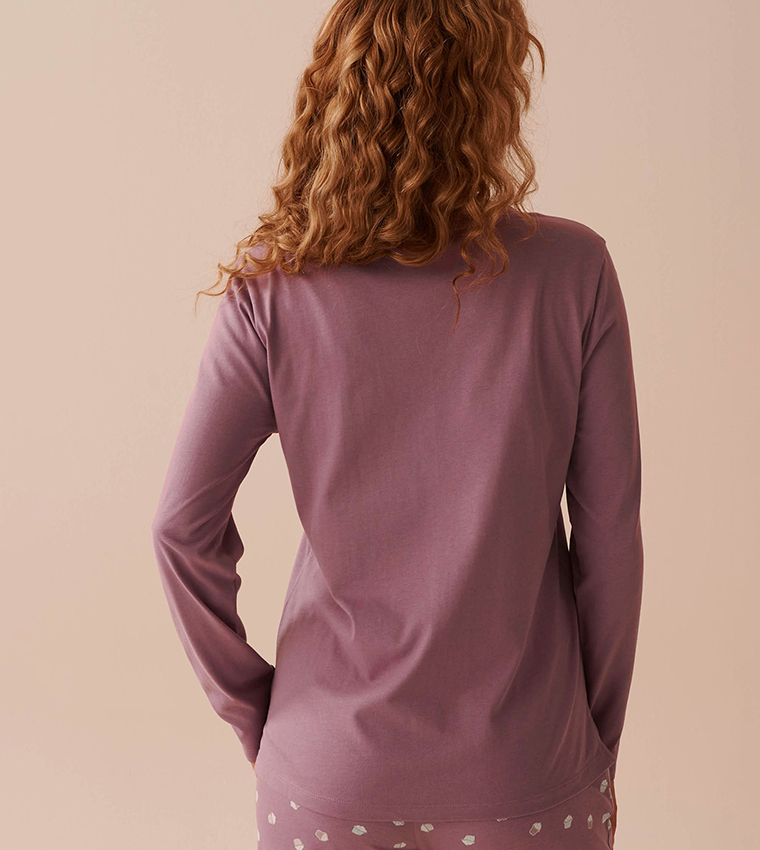 Koala Print Cotton Long Sleeves Shirt