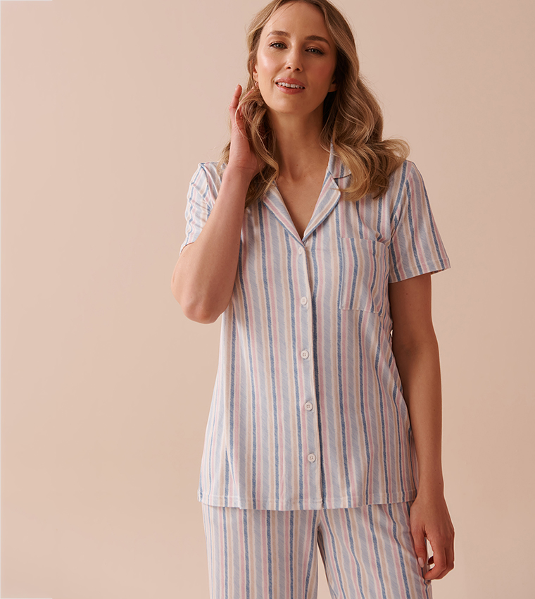 قميص مخطط بازرار