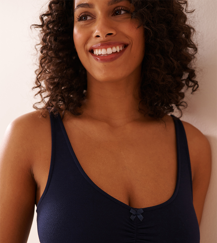 Butterfly Print Soft Jersey Cami