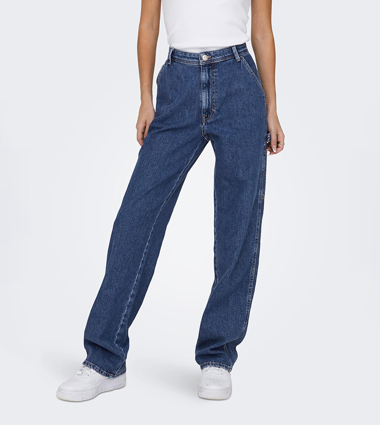 Carpenter Fit High-Waist Jeans