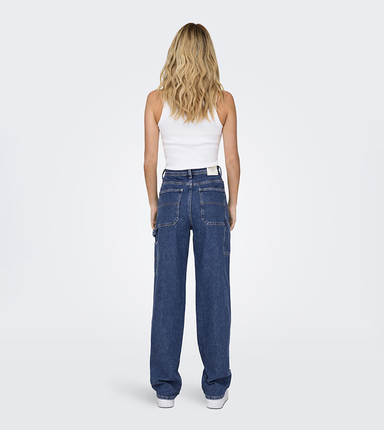 Carpenter Fit High-Waist Jeans