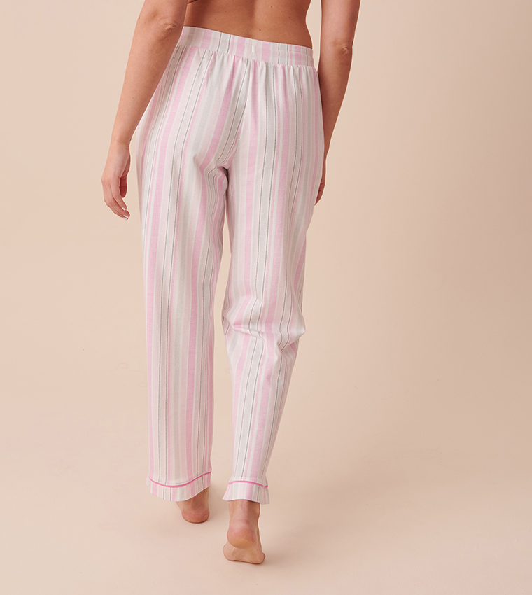 Striped Cotton Pajama Pants