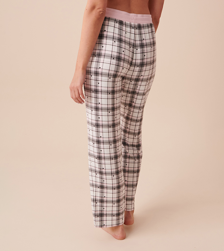 La Vie en Rose Recycled Fibers Fitted Pajama Pants