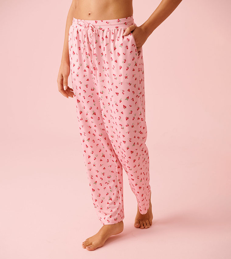 بنطلون بيجاما ناعم جداً بطبعة