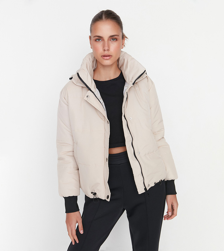 Oversized 2024 hooded jacket