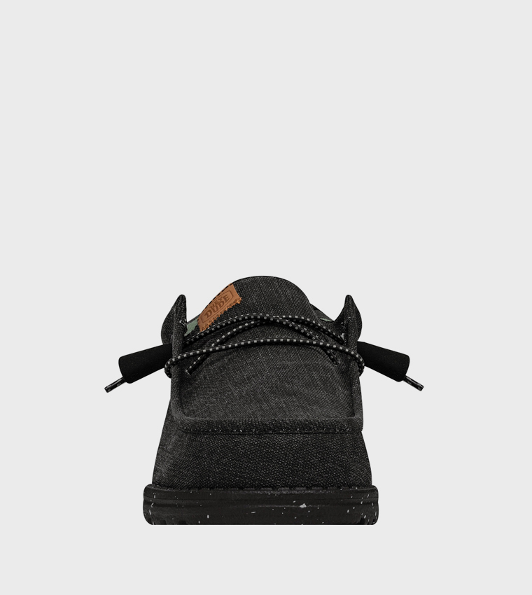 WALLY Washed Canvas Slip-On Shoes