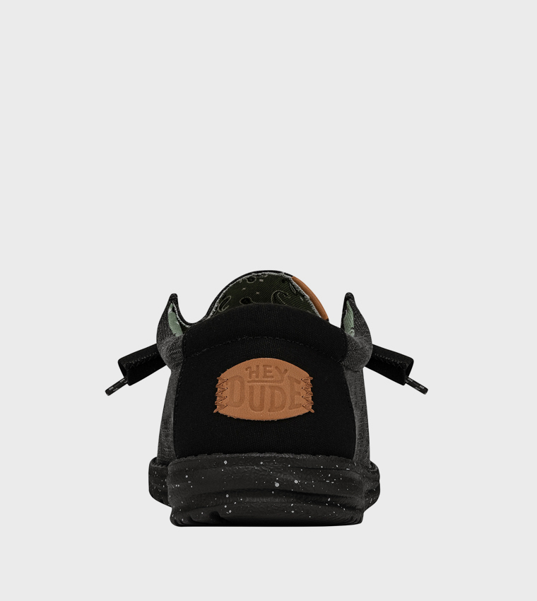 WALLY Washed Canvas Slip-On Shoes