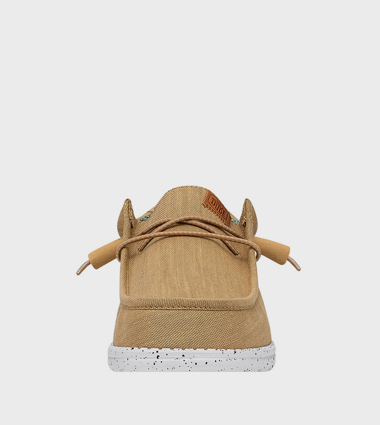 WALLY Washed Canvas Slip-On Shoes