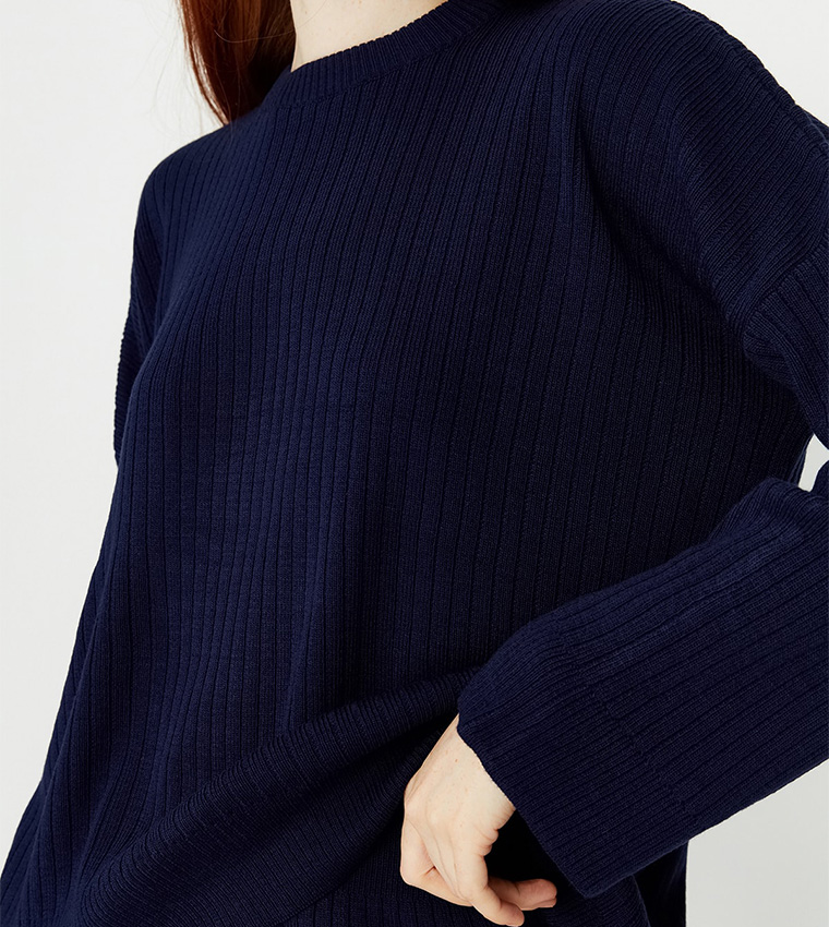 Wide Leg Knitwear Bottom-Top Set