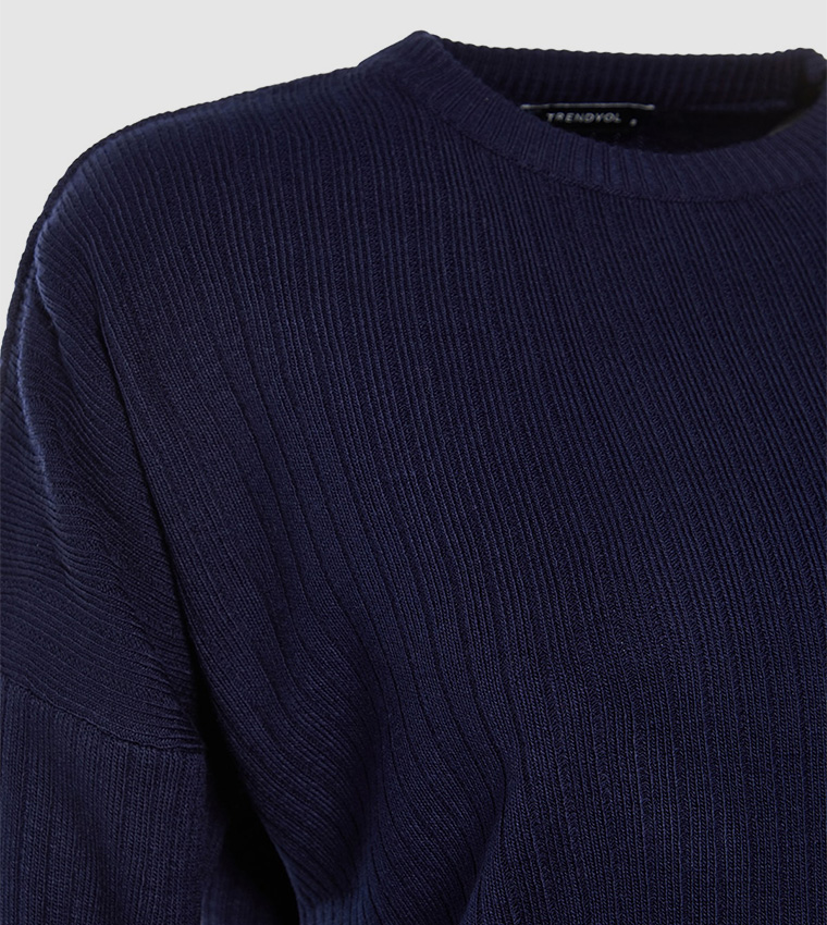 Wide Leg Knitwear Bottom-Top Set