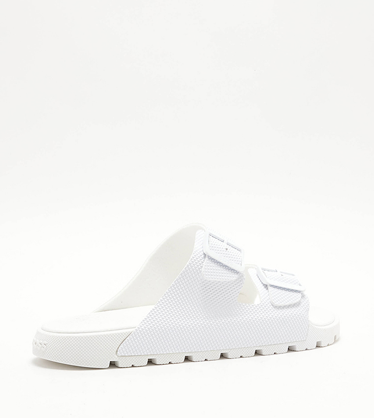 White cheap casual sandals