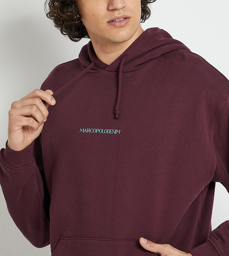 Back Printed Long Sleeves Hoodie