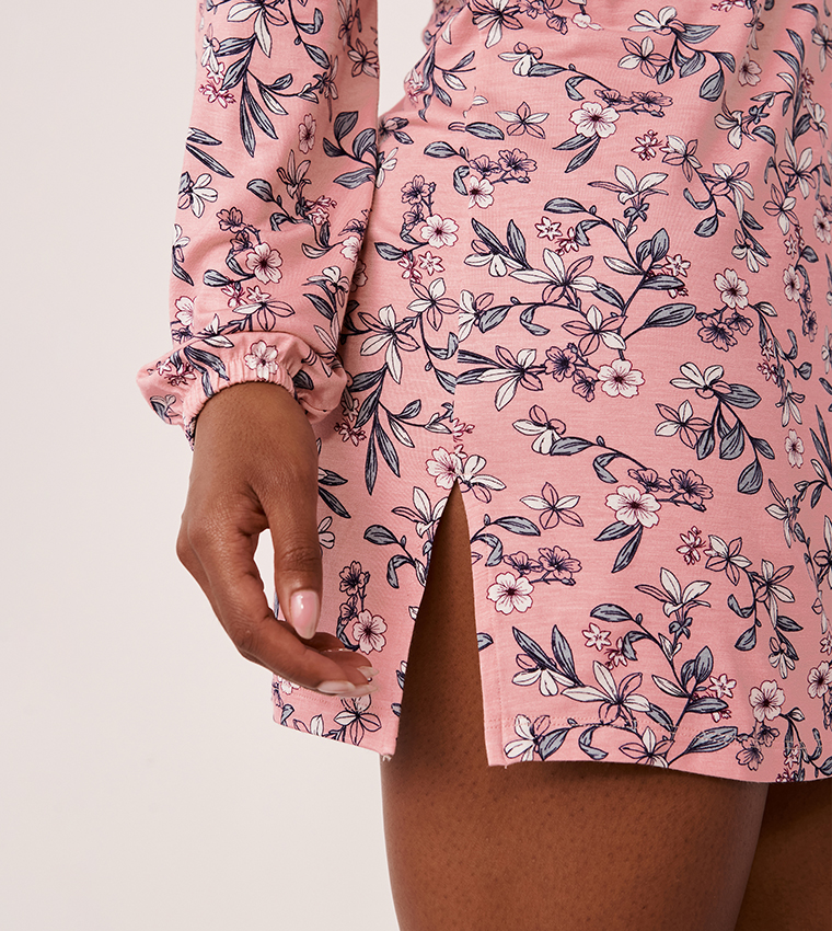 Soft Knit Long Sleeve Sleepshirt