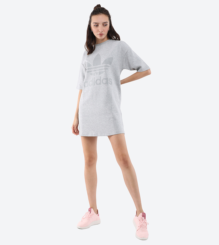 Adidas dress grey on sale