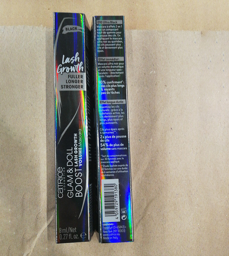 Catrice Glam & Doll Boost Lash Growth Volume Mascatricera 010-27Ml