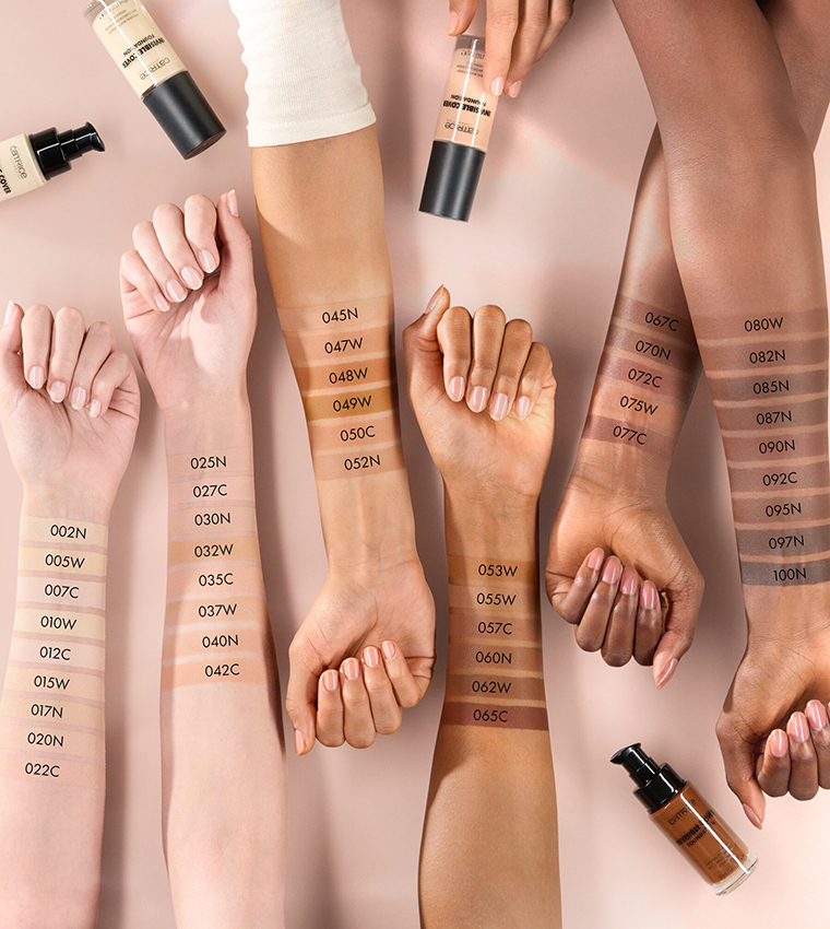 Invisible Cover Foundation - 037W, 30ml