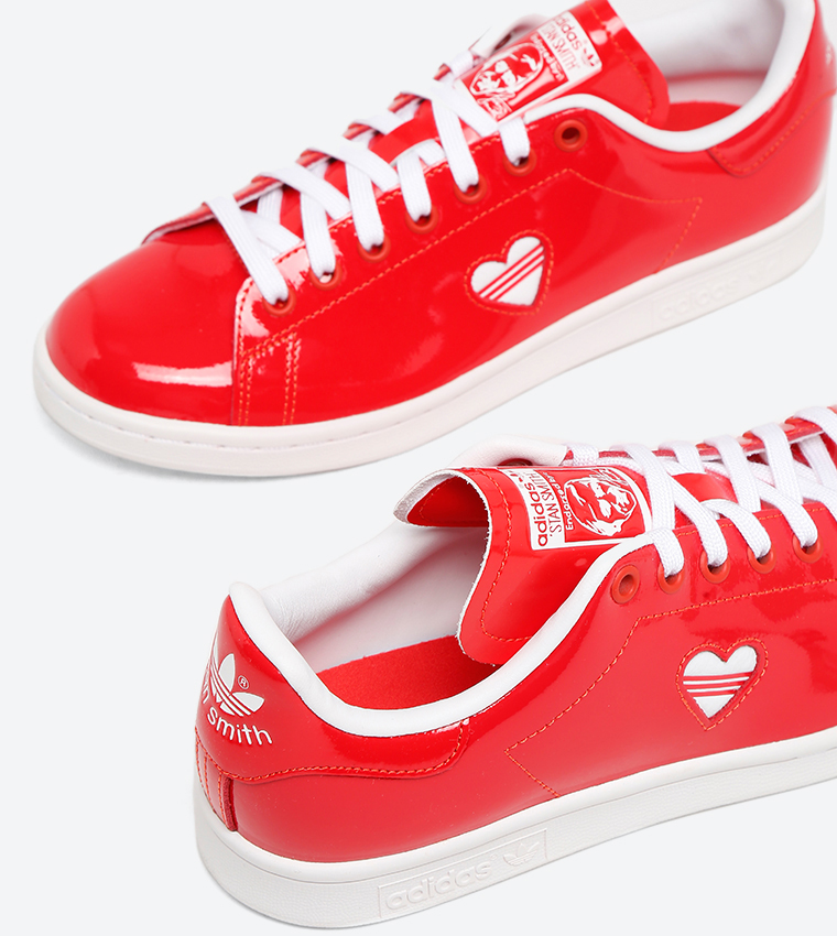 Originals stan smith  women's red sale