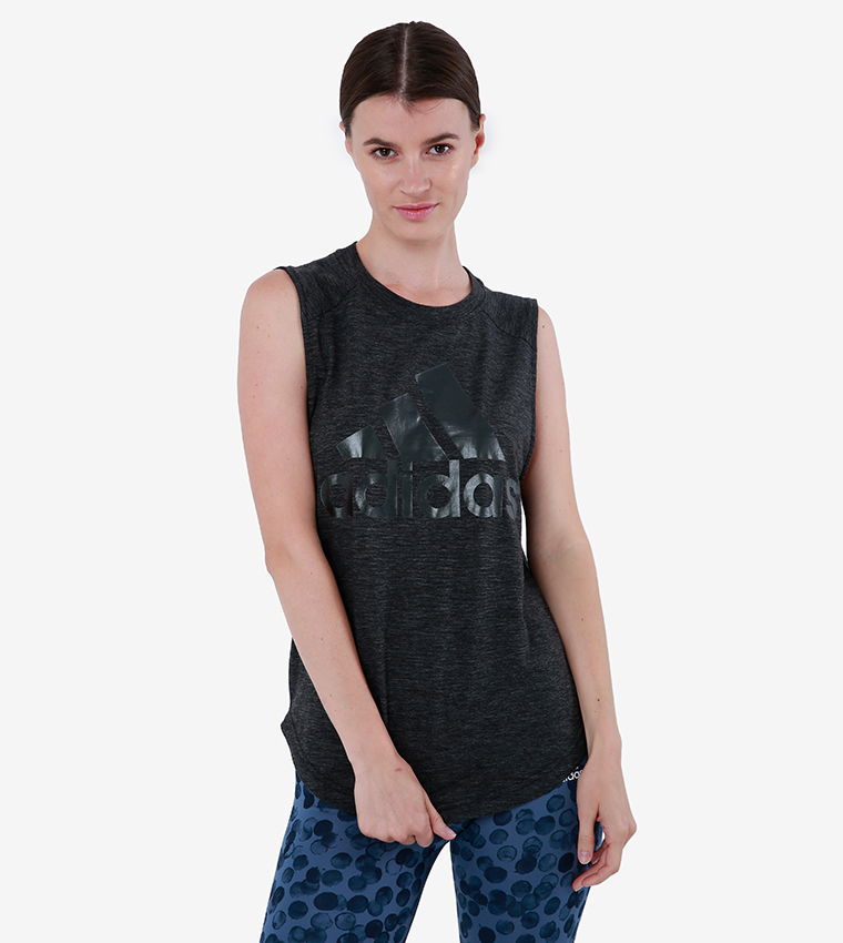 Adidas id winners sleeveless tee women's on sale