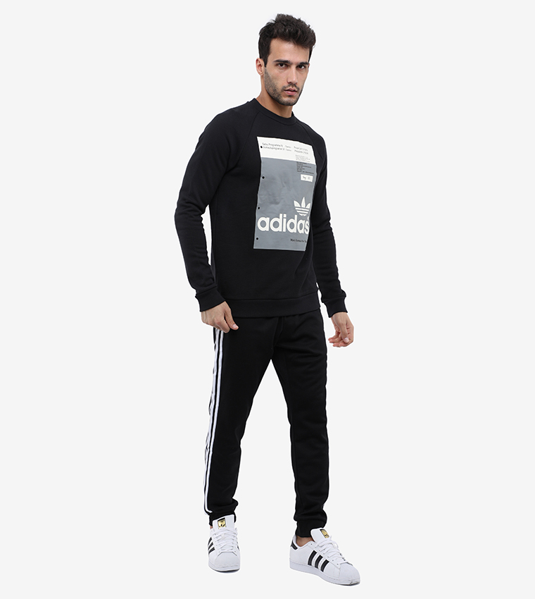 Adidas Clothing Mens Black Adidas Sweatshirt Buy Adidas Sweatshirt