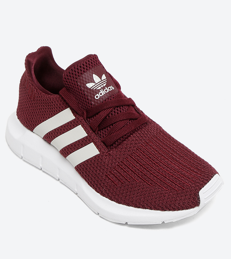 Buy Adidas Originals Swift Run Lace Up Closure Round Toe Sneakers