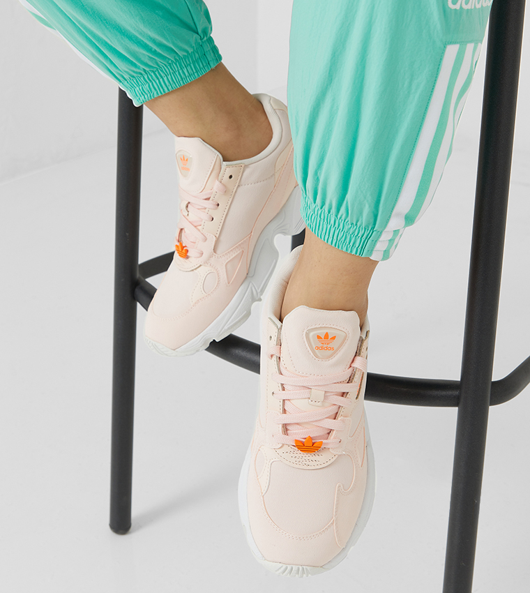 Adidas Women's Falcon Pink Tint/Signal Orange - FW2452