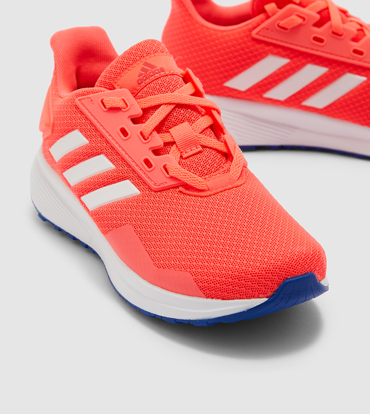 Adidas textured outlet lace-up running shoes