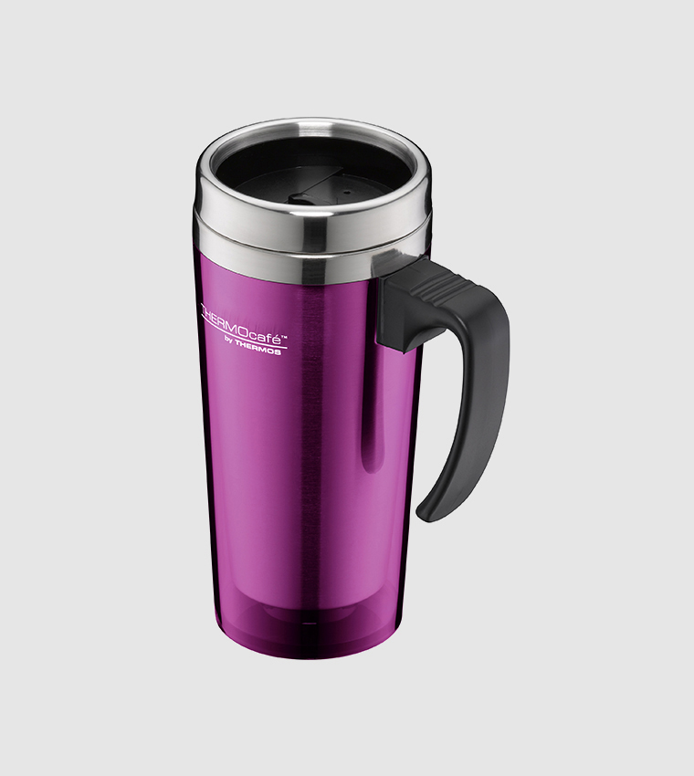 Pink thermos cheap travel mug