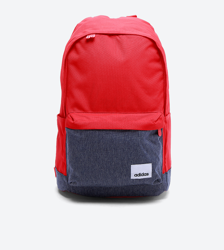 Buy Adidas Linear Classic Backpack Casual Active Red Collegiate Navy Black In Red 6thStreet Bahrain