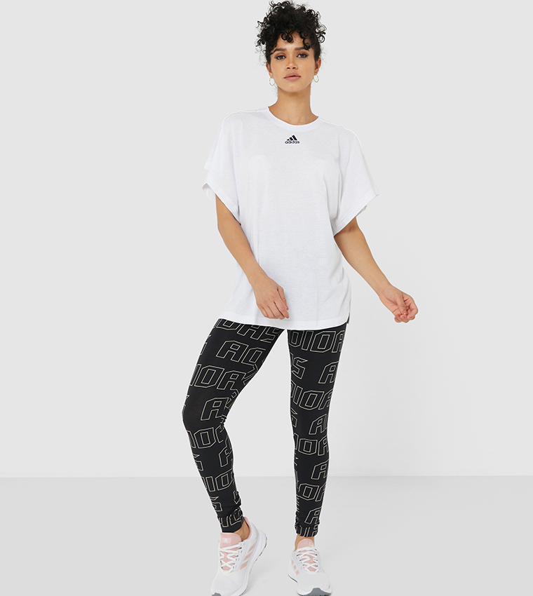 adidas PAKAIAN UKURAN J46 AEROREADY 白　美品 adidas PAKAIAN UKURAN J46 AEROREADY 白 美品 adidas PAKAIAN