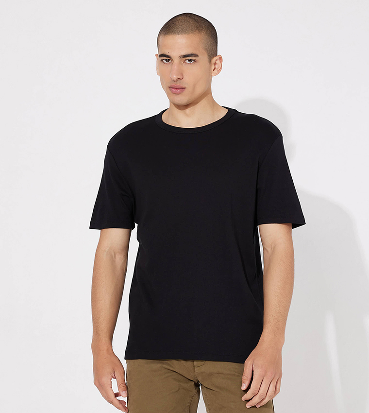 Dozy Logo Printed Crew Neck T-Shirt