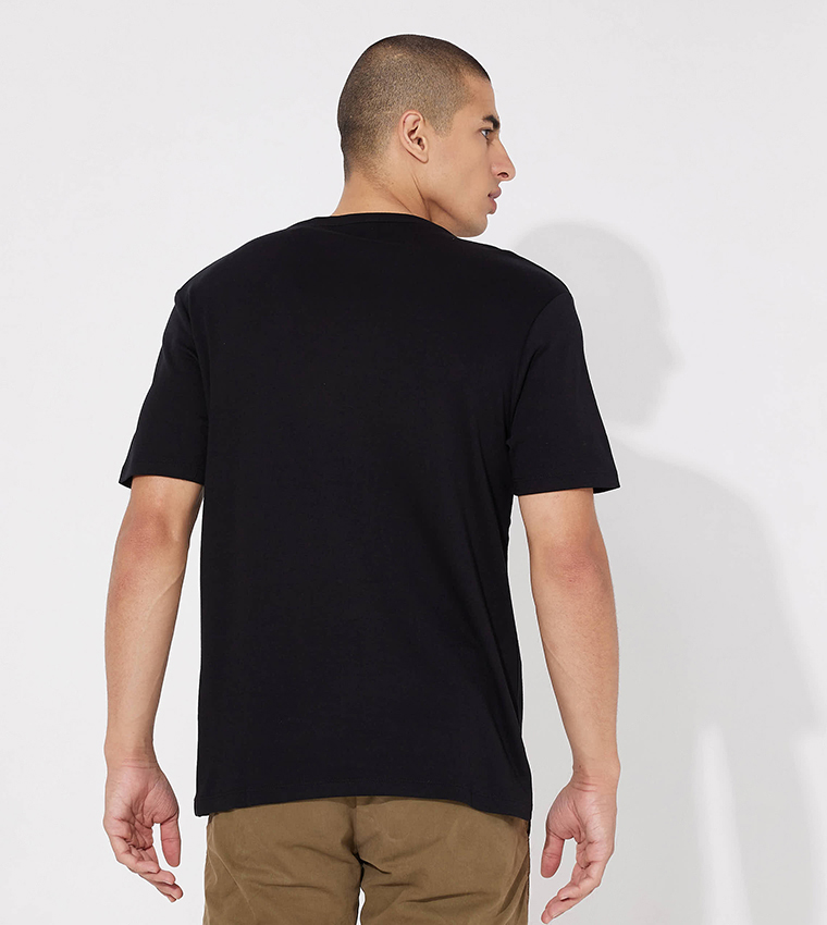 Dozy Logo Printed Crew Neck T-Shirt