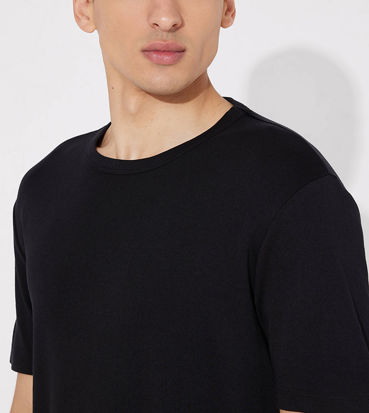 Dozy Logo Printed Crew Neck T-Shirt