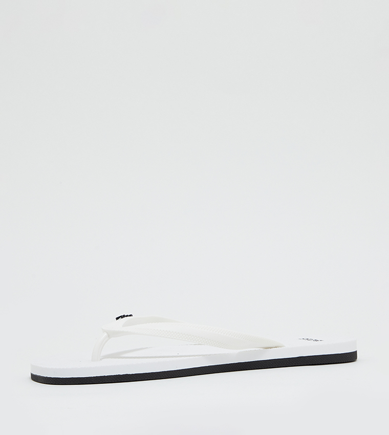 Logo Detail Thong Flip-Flops
