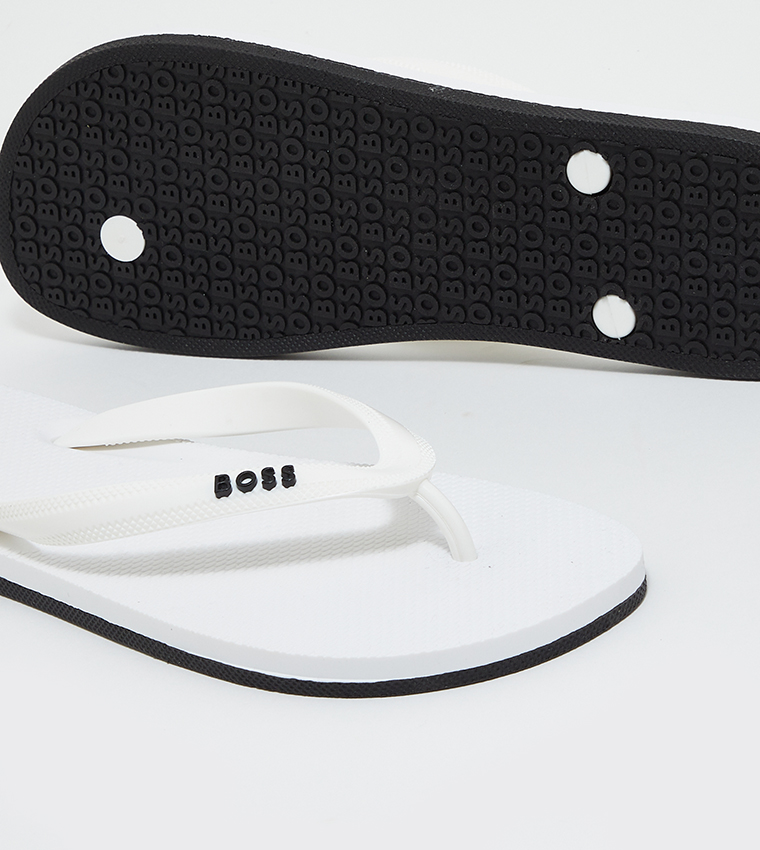 Logo Detail Thong Flip-Flops