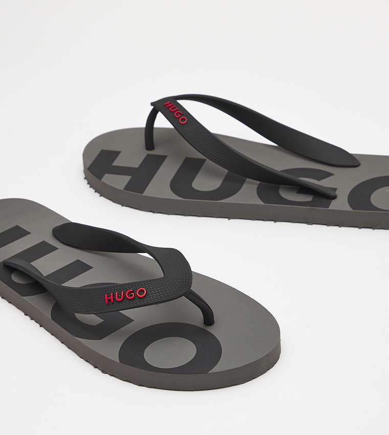 Arvel Logo Printed Flip-Flops